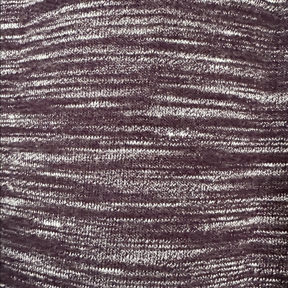 Croft & Barrow Women's purple heathered top 2x worn once! - Picture 3 of 5